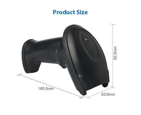 Draadloze handheld 1D 2D QR-code reader Barcode scanner USB bedraad CMOS scan DS5900B-2D