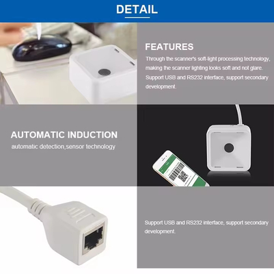 OEM Desktop Barcode Scanner Module 2D QR Code Reader voor ingebedde kiosk applicaties