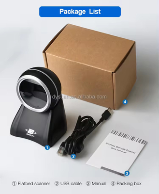 Omnidirectionele 2D Desktop Barcode Scanner met schermcodelezer