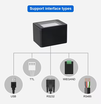 Draagbare langeafstandsmodule Betalingssysteem POS-systeem USB RS232 Barcode Scanner Voor mobiele telefoon
