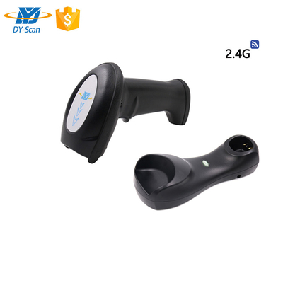DS5200G Pedestal 2.4G Handheld Barcode Reader 1D 3 Mil Resolution Universal Scanner