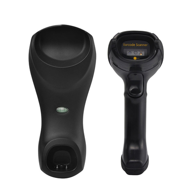 512k opslagruimte 1600mAh batterij draadloos 2D barcode scanner met oplaadbergen