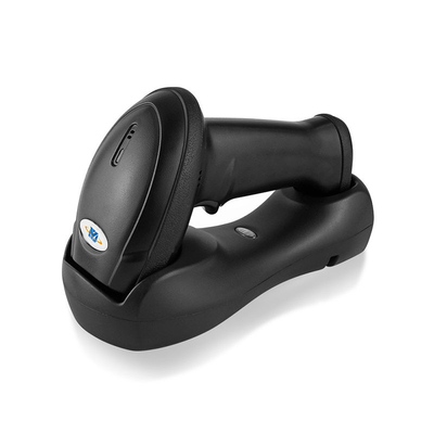 512k opslagruimte 1600mAh batterij draadloos 2D barcode scanner met oplaadbergen