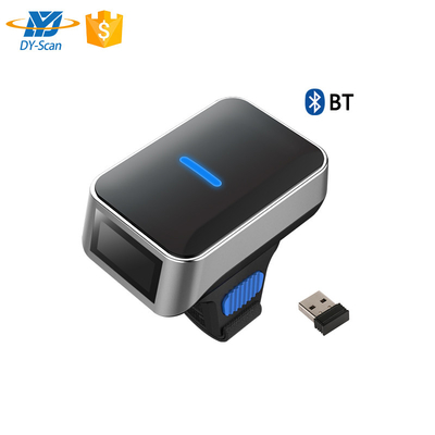 Draadloze Bluetooth draagbare vinger barcode scanner Android compatibel