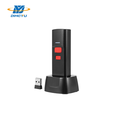 1D draadloze draagbare barcode scanner draagbare mini barcode reader met oplaadbasis