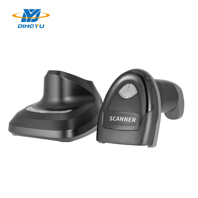 Hoge snelheid draadloze handheld barcode scanner met oplaadbed 3 in één verbinding