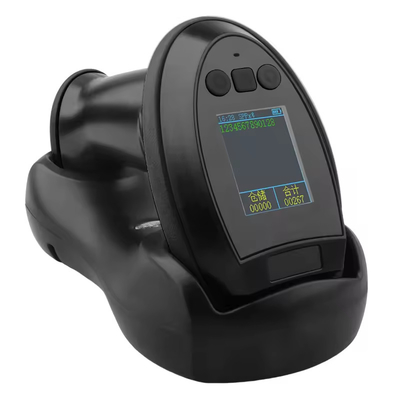 2.4G draadloze POS-terminal handheld barcode scanner met scherm en automatische scan