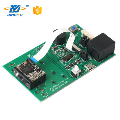 OEM 32 Bit 2D Mini Barcode Scanner Module with 4mil/0.1mm Reading Precision and USB Interface
