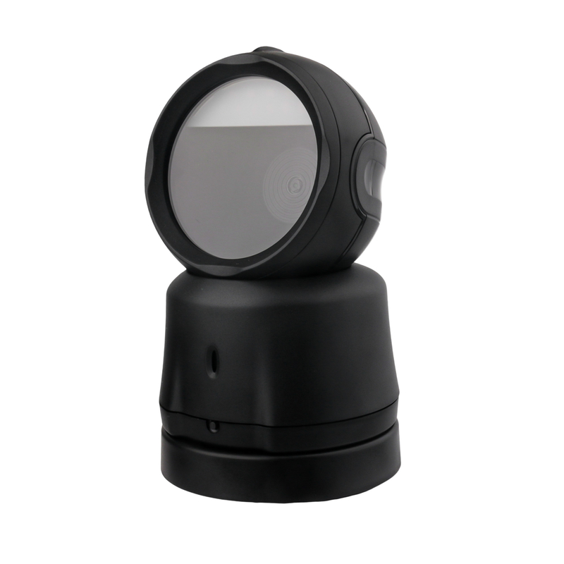 High Speed Handsfree 2D Barcode Reader Draadloos Desktop Barcode Scanner met oplaadbasis