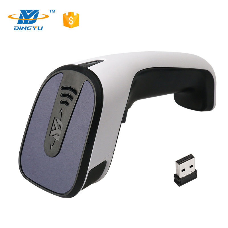 Bluetooth 2D Handheld Barcode Scanner 25CM/S Decodersnelheid Met 2.4G USB kabel